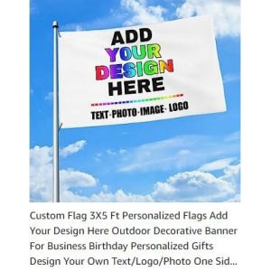 Custom Flag Personalized Flags Add Your Design Here Outdoor Decorative Flag