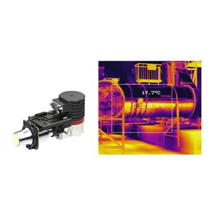 ISO9001 Cooled Optical Gas Imaging MWIR Thermal Module 320x256
