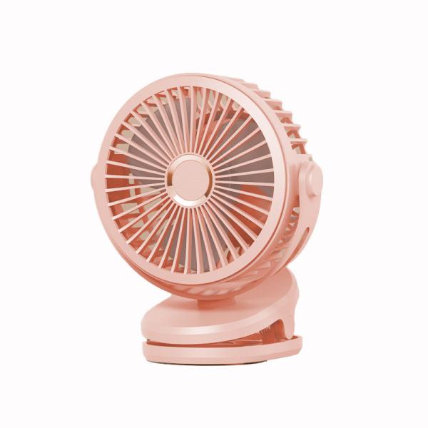 7200mAh Extra Large Capacity Clip On Desktop Fan With Three Speeds Working Up To