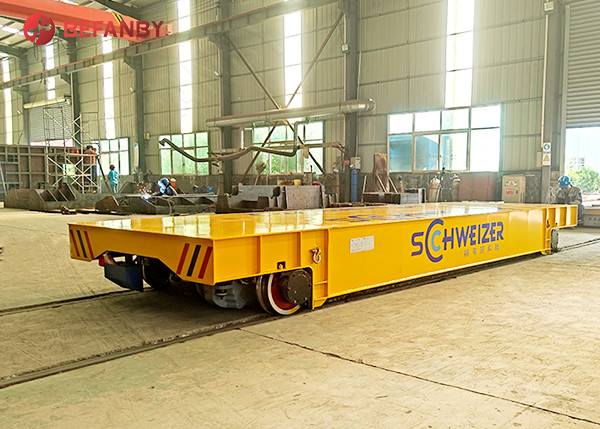 Buy High Temperature Proof Rail Ladle Transfer Car 40 Tons at wholesale prices