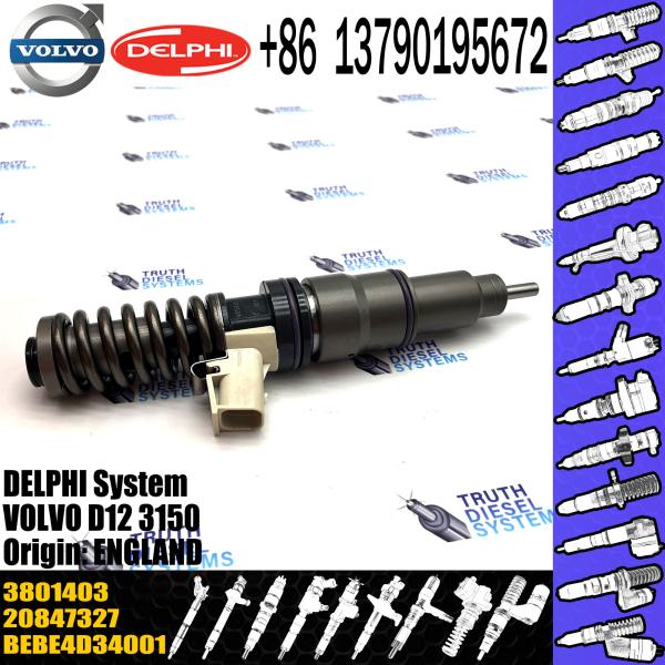 Diesel Injector BEBE4D03201 BEBE4D03001 BEBE4D03101 BEBE4D34001 3801403 for VOL D12 3150
