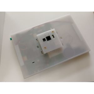 Onwall mountable 10 inch touch screen tablet with speaker tunnel POE for SIP