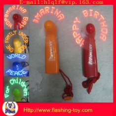 Novelty promotional gift.led fan china