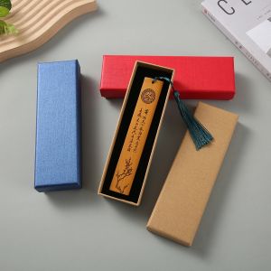 Custom Printed Paperboard Jewelry Gift Box 17.5x5.5x3cm