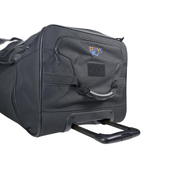 Durable Nylon Scuba Diving Accessories 105L Gear Bag With Roller