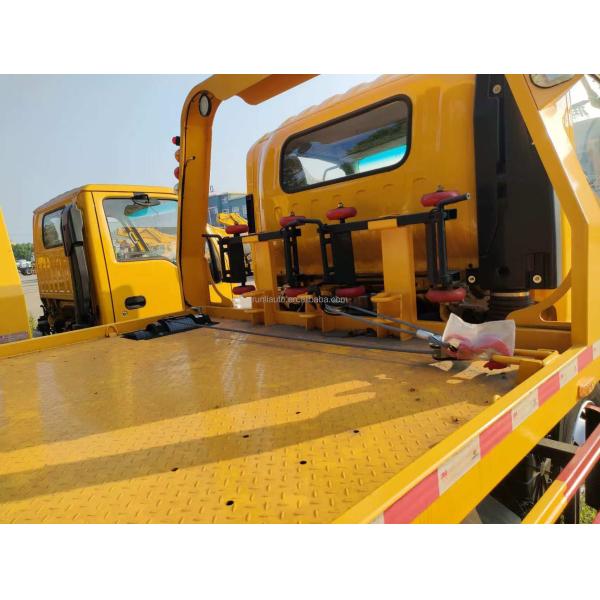 Factory Hot Selling Good Quality Customized Small Mini ISUZU Flatbed Platform Towing Wrecker Truck Light Duty Tow Wrecker Truck