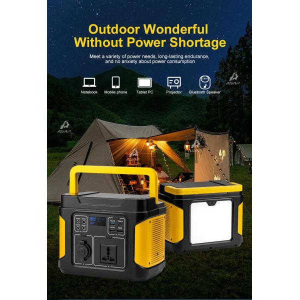 Solar Charged Power Station 80000mAh 296WH Outdoor Portable Power Station