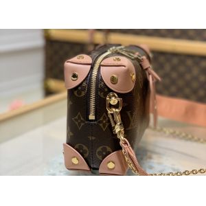 Off White 20cm Leather Chain Crossbody Bag With Top Handle