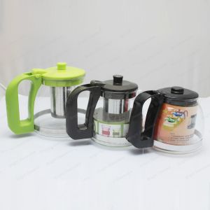 Glass Teapot Coffee Pot with stainless steel infuser