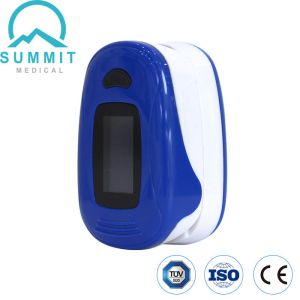 OLED Display Blue Blood Fingertip Pulse Oximeter 30bpm-240bpm