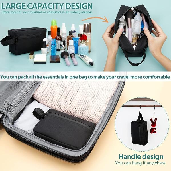 OEM ODM Polyester Men Women Toiletry Bag Travel Make Up Bag