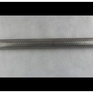 China Electroplated Perforated Stainless Steel Tube , Sheets Perforated Exhaust Pipe on sale