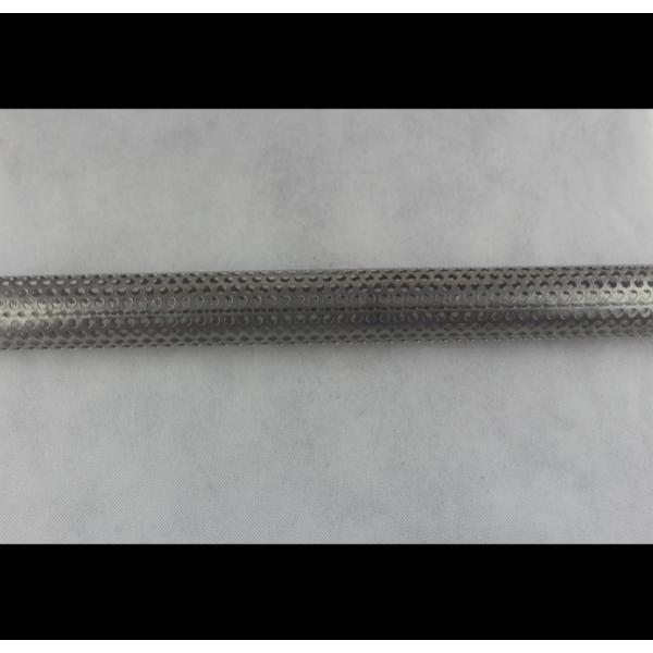 Buy Electroplated Perforated Stainless Steel Tube , Sheets Perforated Exhaust Pipe at wholesale prices