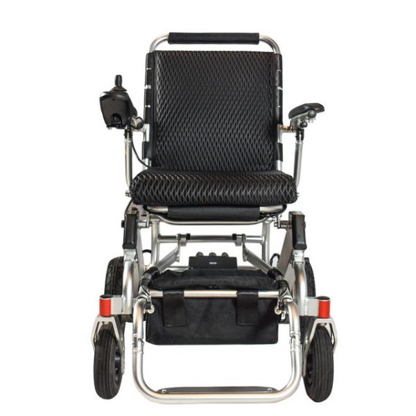 Buy 120 KG Load Foldable Electric Wheelchair Brushless Lithium Ion Battery at wholesale prices