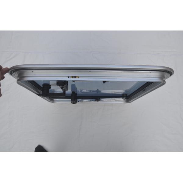 Buy 425x425mm Anodized Aluminum Square Hatch With SS316L Support at wholesale prices