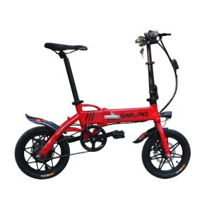 China Ultra Sensitive Mini Foldable Electric Bicycle SMLRO Aluminum Alloy Frame on sale