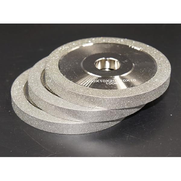 Buy Electroplating Sharpening Flat Grinding Wheels Steel High Speed at wholesale prices