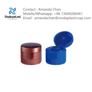 Plastic Custom Any Color Seals Screw Cap Flip Top Cap For Cosmetic Bottle