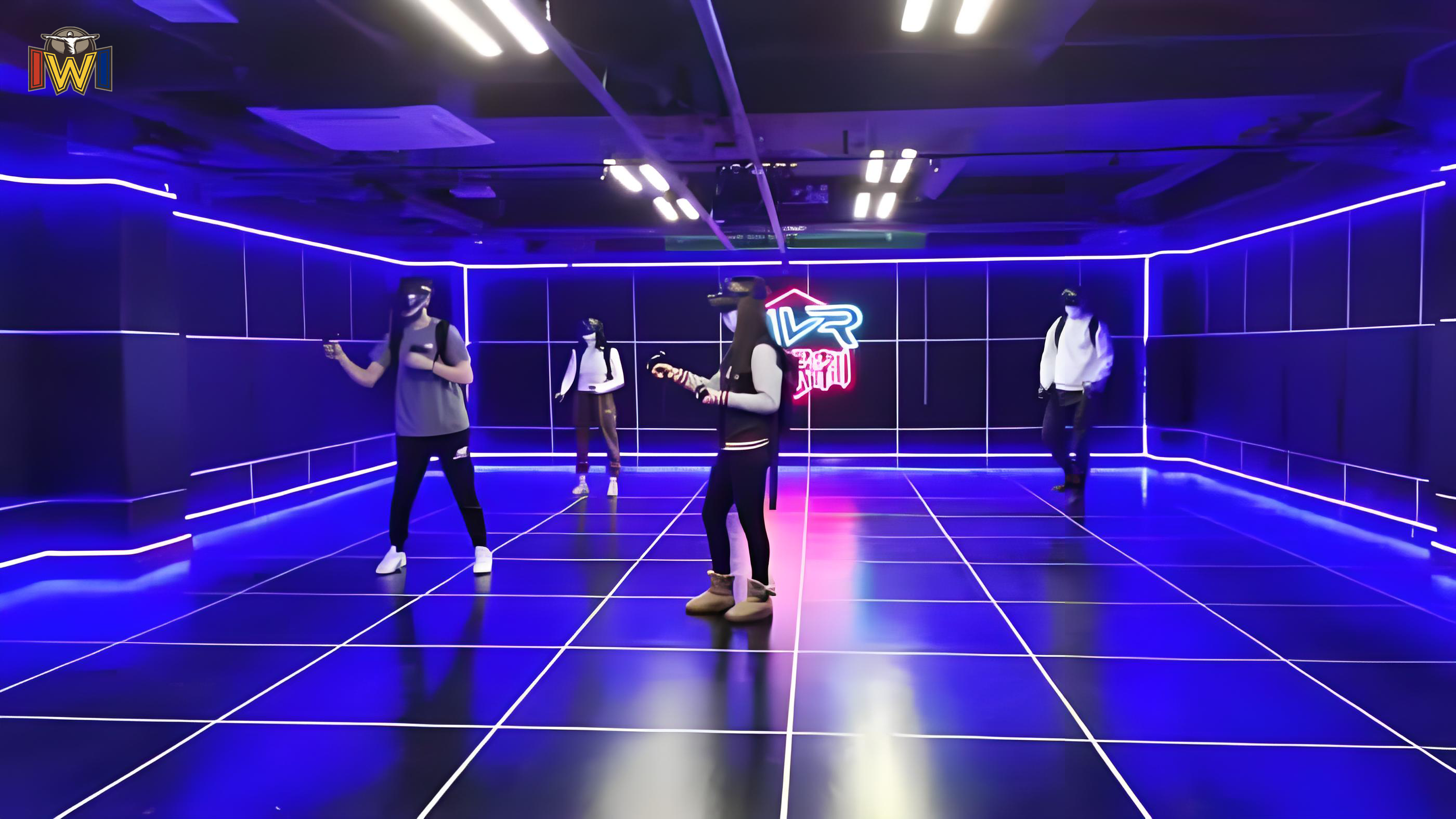 XR Space Game with Special Effects Realistic Environments and 60 Players per