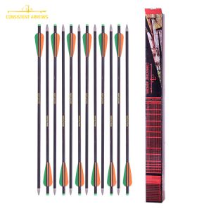 Quality Hunting Arrows Id .300&quot; ,7.62mm 18/20/22&quot; 0.001&quot; Straightness 3K Cross Woven Fiber,Crossbow Bolts Carbon Arrows for sale