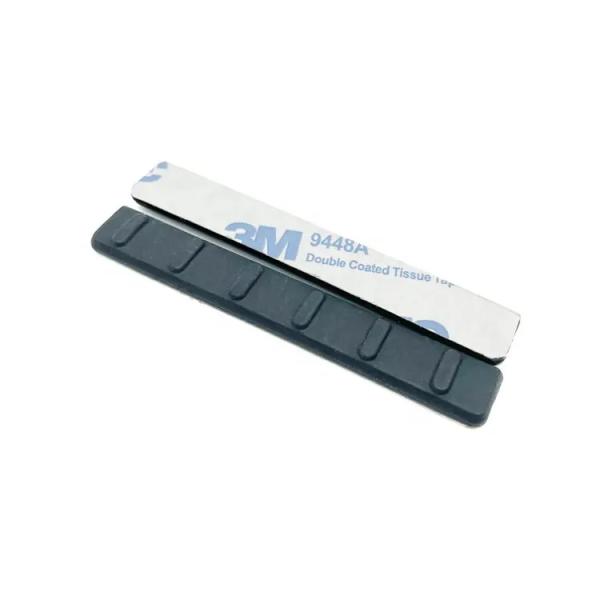 Buy Customized Rectangular Silicone Rubber Foot Pad With 3M Adhesive On The Back For Mold Making at wholesale prices