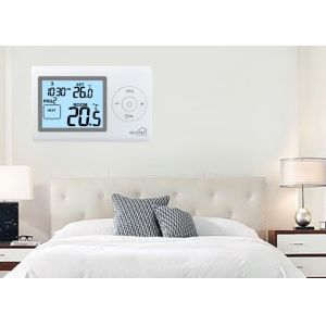 7 Day Programmable Wired Digital Thermostat For Household Usage