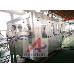 Hot Beverage AISI316L Juice Filling Machine High Filling Accuracy