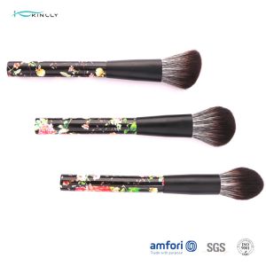 6pcs PVC Box Plastic Makeup Brushes For Blush