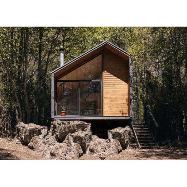 Light Steel Frame Prefabricated Manufactured Homes Garden Studio Modern Design