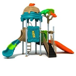 China ODM Outdoor Playground Kids Games Playhouse Plastic Water Slide on sale