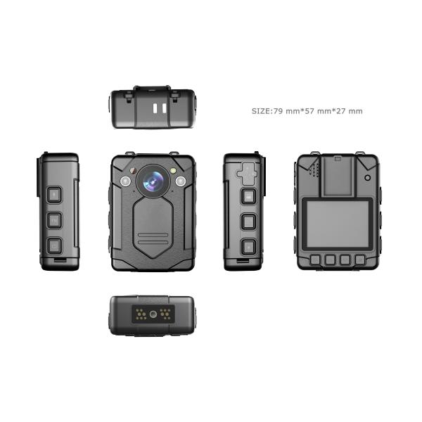 Buy Super HD 1296P Body Worn Camera With 2 Inch Display Build In Wifi GPS Function at wholesale prices
