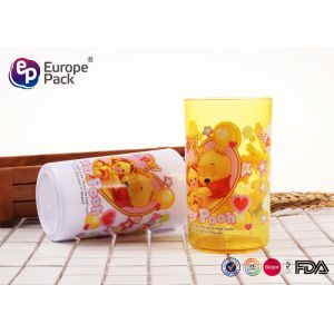 Unbreakable Childrens Plastic Cups Volume 270Ml Plastic Kids Mug