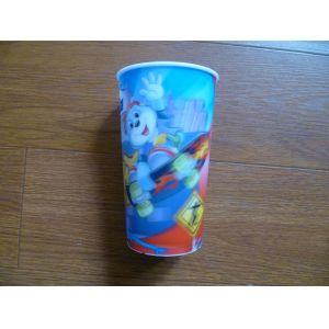 PLASTIC LENTICULAR 3d lenticular cups plastic flip effect lenticular mugs