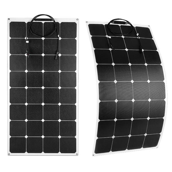 Buy Sunpower OEM Flexible Solar Panel Mounts ETFE 100w 120w 200w at wholesale prices
