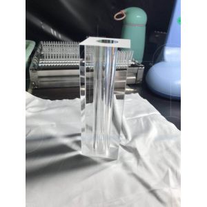 Crystal Al2O3 85% Visible Wear Resistance Sapphire Tube