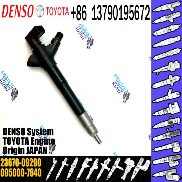 Rail Fuel Injector 095000-7640 23670-09290 For Toyota engine 095000-7640 23670