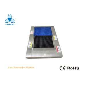 Quality Immersion / Soak Type Sole Cleaning Machine Inside Air Shower NO Handrail for sale