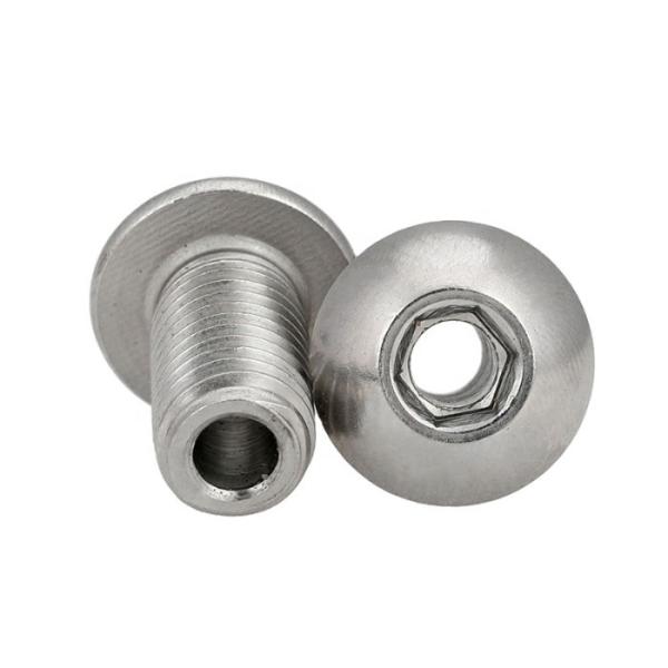 Buy Stainless Steel #8 Hollow Pan Head Screw With Hex Head at wholesale prices