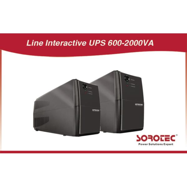 Auto sense battery ware 600VA / 360W Line Interactive UPS with GB to Workstation