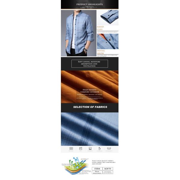 Men's Winter Quilted Shirt with Detachable Fleece Lining Plaid Stripes and Velvet