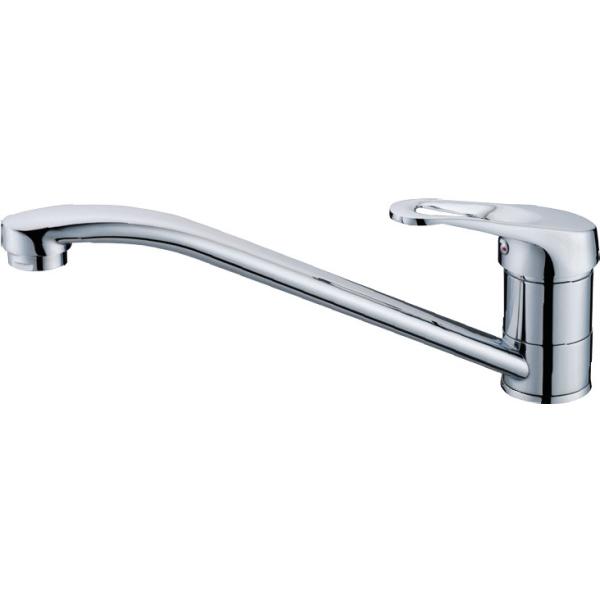 Single Hole Polished Kitchen Sink Water Faucet Streamlined Style HN-3C20 for