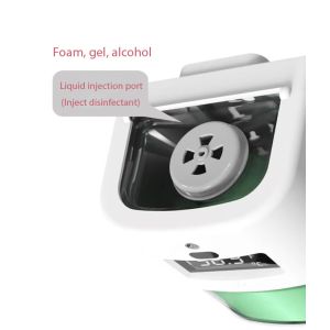 DC6V 1100ml HD Display Hand Disinfectant Dispenser