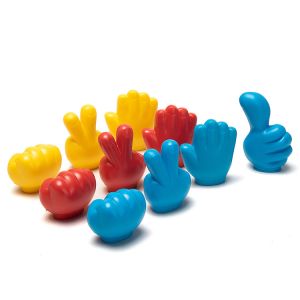 Gesture Cartoon Pencil Sharpener Single Hole Handheld