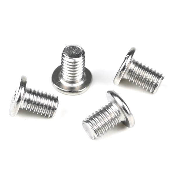 100% QC Tested Stainless Steel Flat Phillips M5 X 8mm Machine Screws for Commodity Shelf