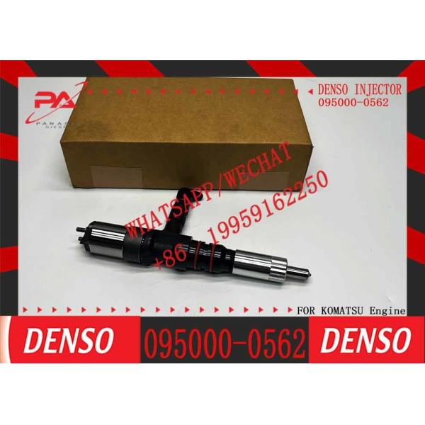 common rail injector 6218-11-3101 6218-11-3100 095000-0560 095000-0562 diesel fuel injector for Komatsu PC600-8