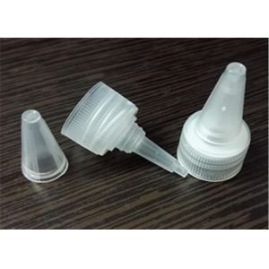 Translucent Clear Recycle Bottle Caps , Twist Off White Color 18 410 Cap