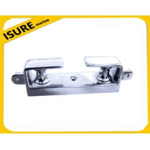 China angle fairleads with two wheels stainless steel bow chock on sale