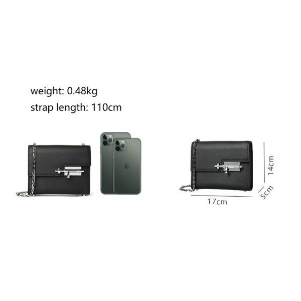 Black Crossbody Genuine Leather Shoulder Bags Barrel Shaped