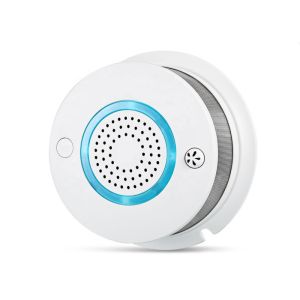 Gas Smoke Detector WIFI APP Remote Control 3V Battery Operated Smoke Alarm