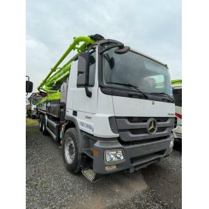 Used Zoomlion 49m Concrete Pump Truck with Mercedes Benz Chassis